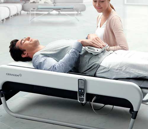 Camilla termomasajeadora Ceragem